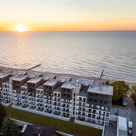 Apartament Kapitanski Z Widokiem Na Morze 4 Pietro - By Perlowa Przystan Rent Sianozety Exterior photo