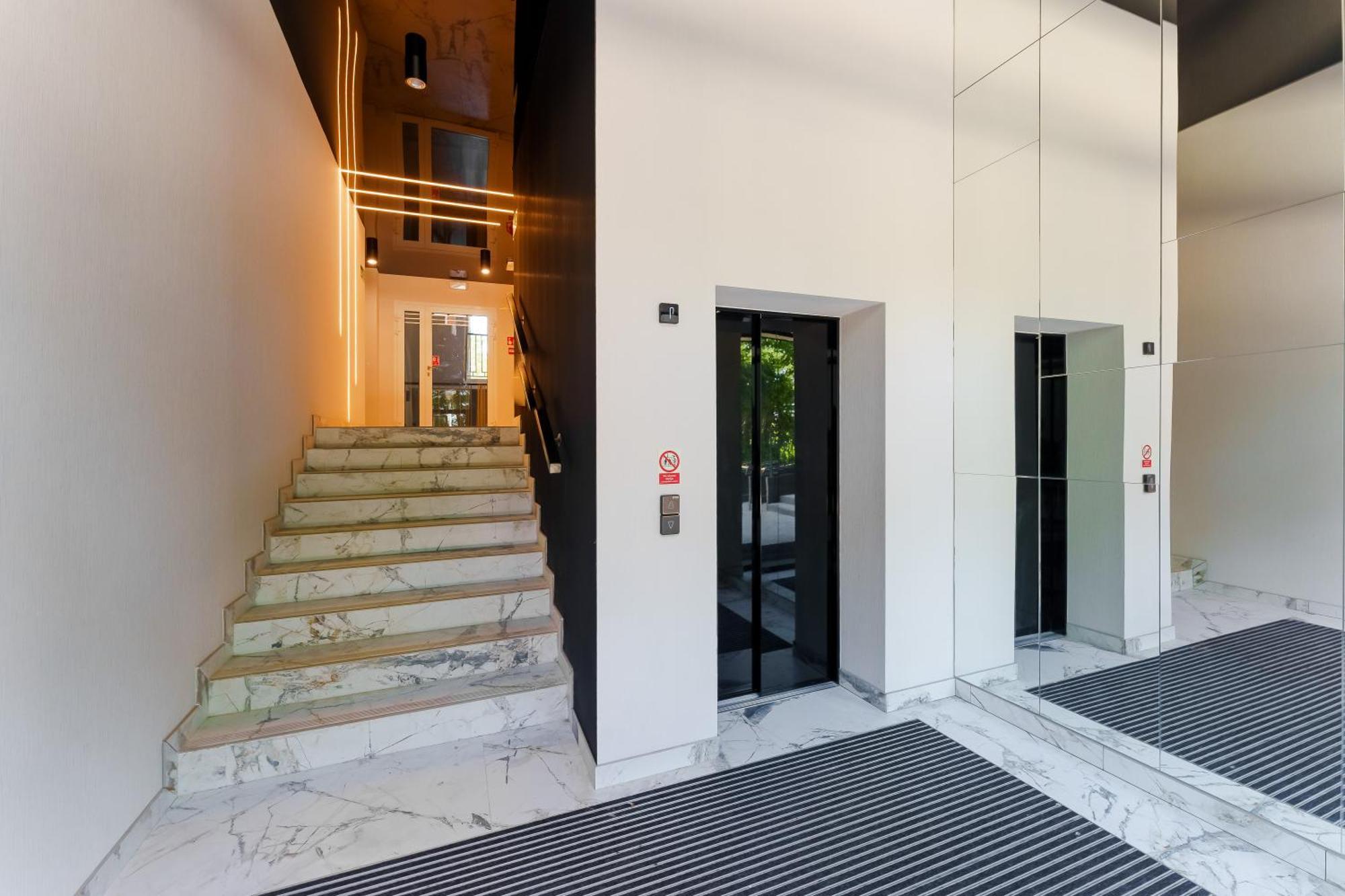Apartament Kapitanski Z Widokiem Na Morze 4 Pietro - By Perlowa Przystan Rent Sianozety Exterior photo